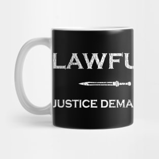 D20 Roleplaying Alignment - Lawful Good Mug